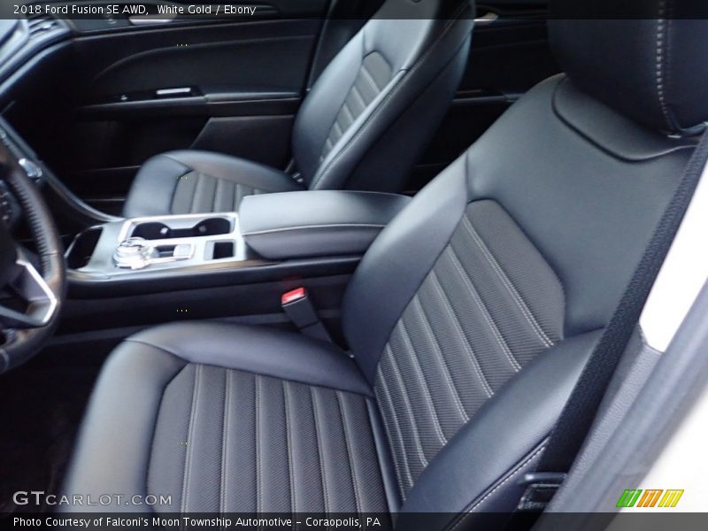 Front Seat of 2018 Fusion SE AWD