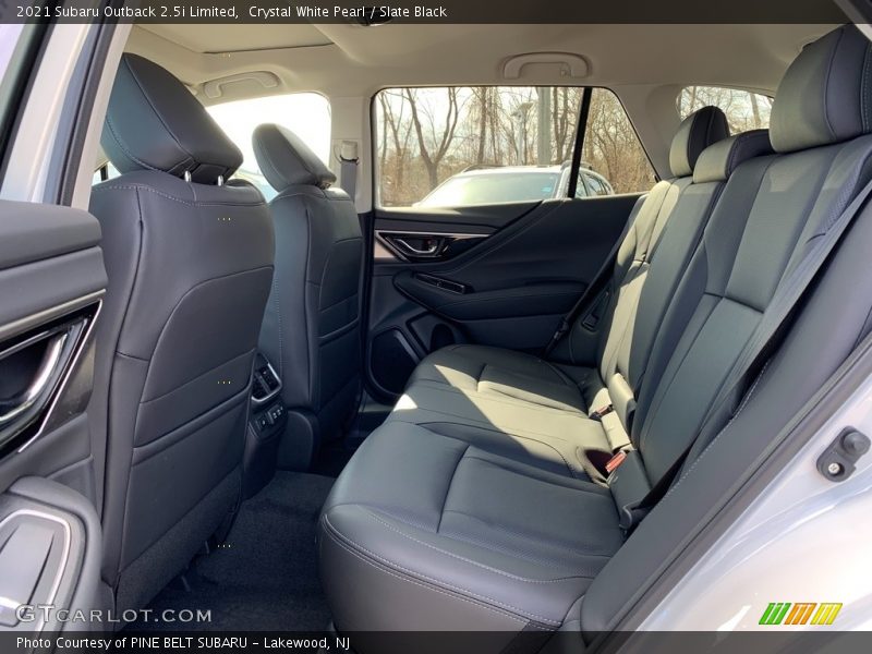 Crystal White Pearl / Slate Black 2021 Subaru Outback 2.5i Limited