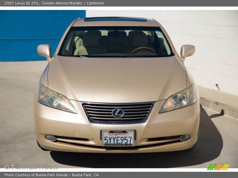 Golden Almond Metallic / Cashmere 2007 Lexus ES 350