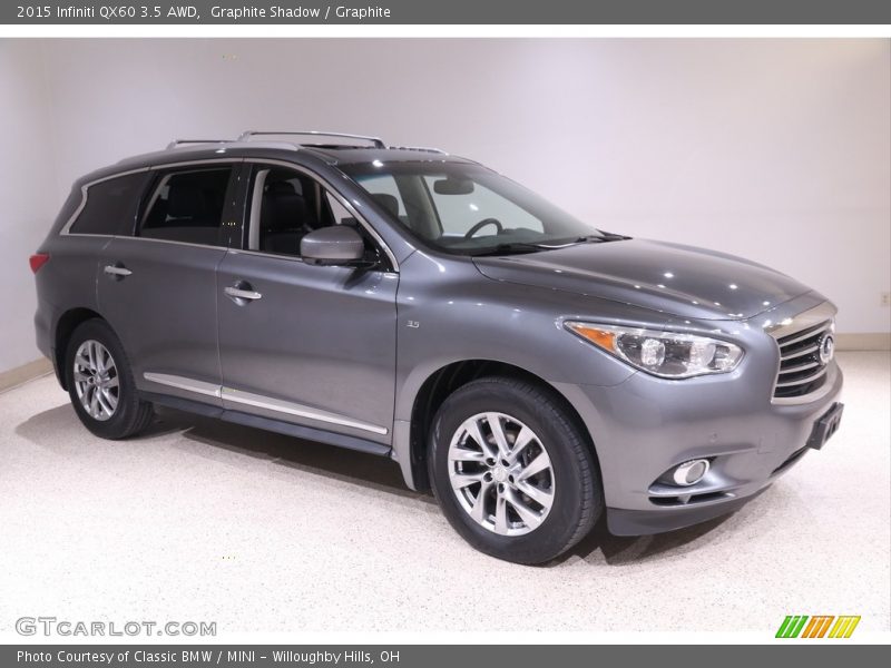 Graphite Shadow / Graphite 2015 Infiniti QX60 3.5 AWD
