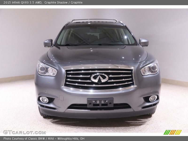 Graphite Shadow / Graphite 2015 Infiniti QX60 3.5 AWD