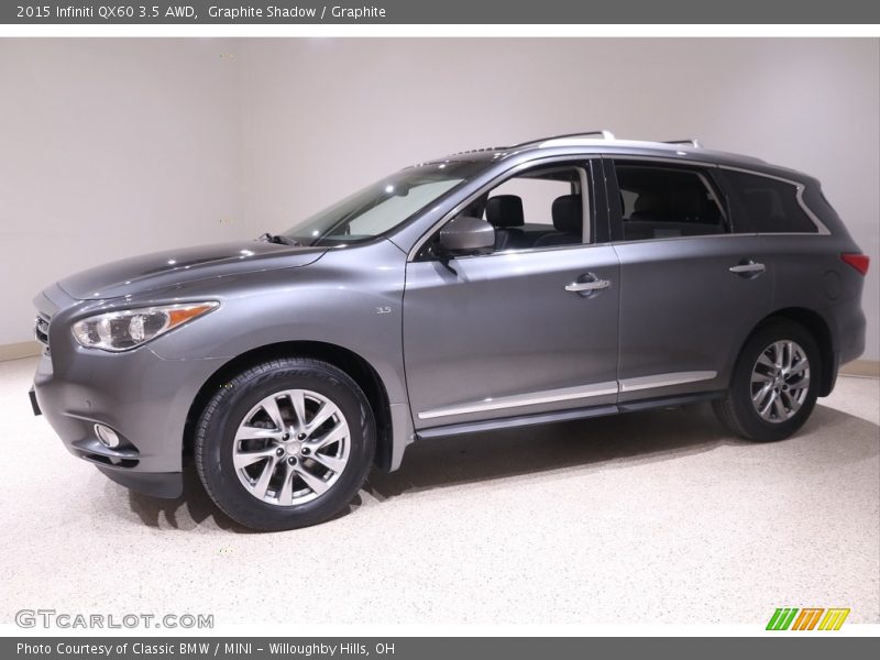 Graphite Shadow / Graphite 2015 Infiniti QX60 3.5 AWD