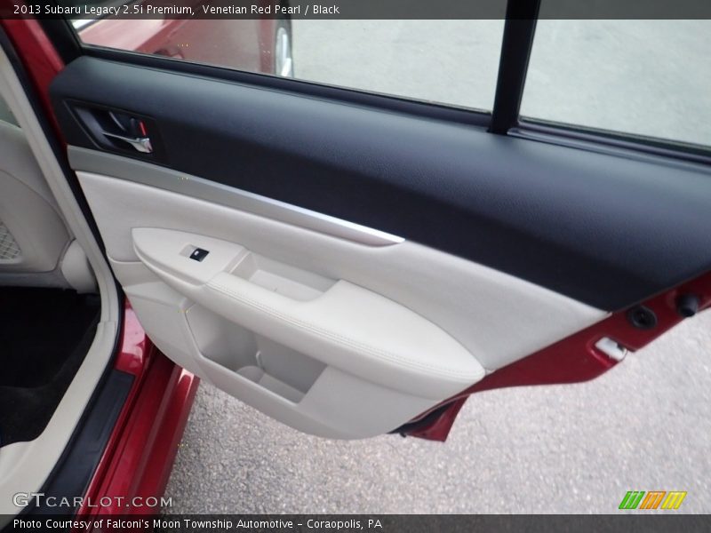 Venetian Red Pearl / Black 2013 Subaru Legacy 2.5i Premium