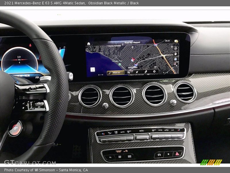 Navigation of 2021 E 63 S AMG 4Matic Sedan