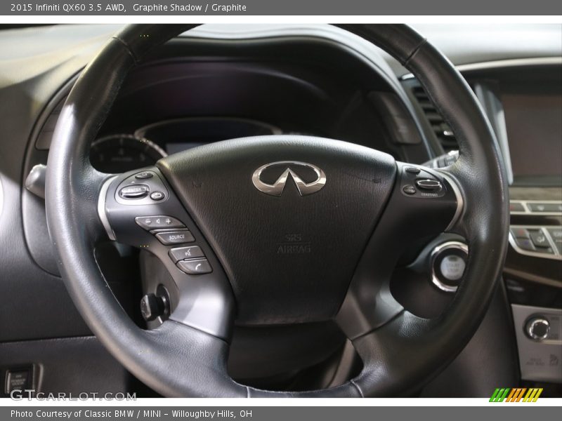 Graphite Shadow / Graphite 2015 Infiniti QX60 3.5 AWD
