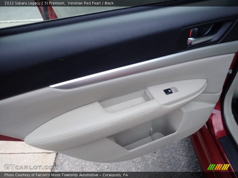 Venetian Red Pearl / Black 2013 Subaru Legacy 2.5i Premium