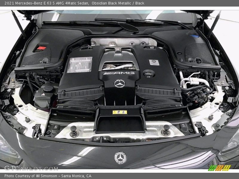 2021 E 63 S AMG 4Matic Sedan Engine - 4.0 Liter biturbo DOHC 32-Valve VVT V8