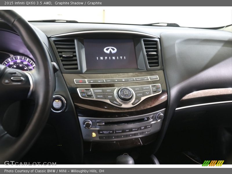 Graphite Shadow / Graphite 2015 Infiniti QX60 3.5 AWD