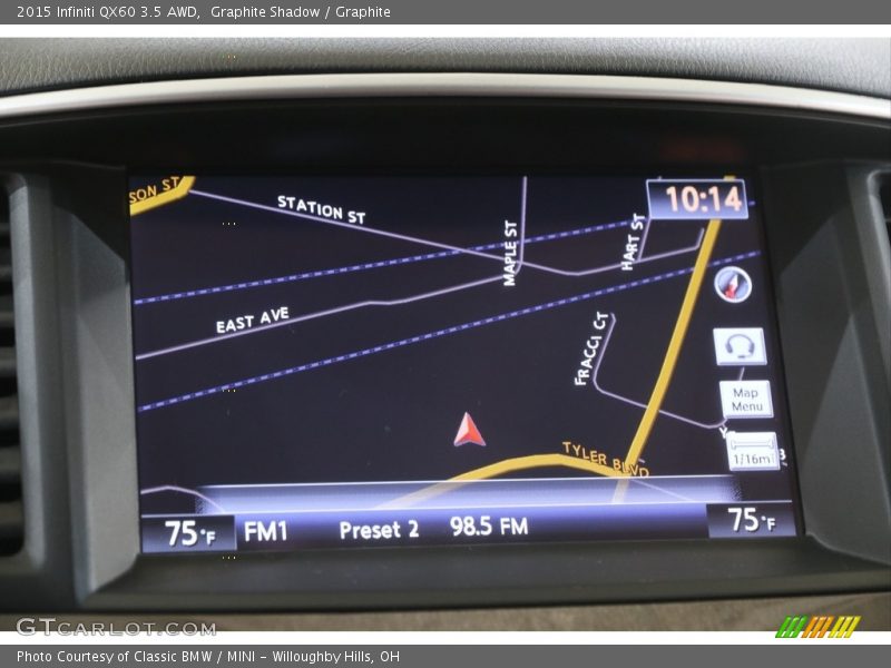 Graphite Shadow / Graphite 2015 Infiniti QX60 3.5 AWD