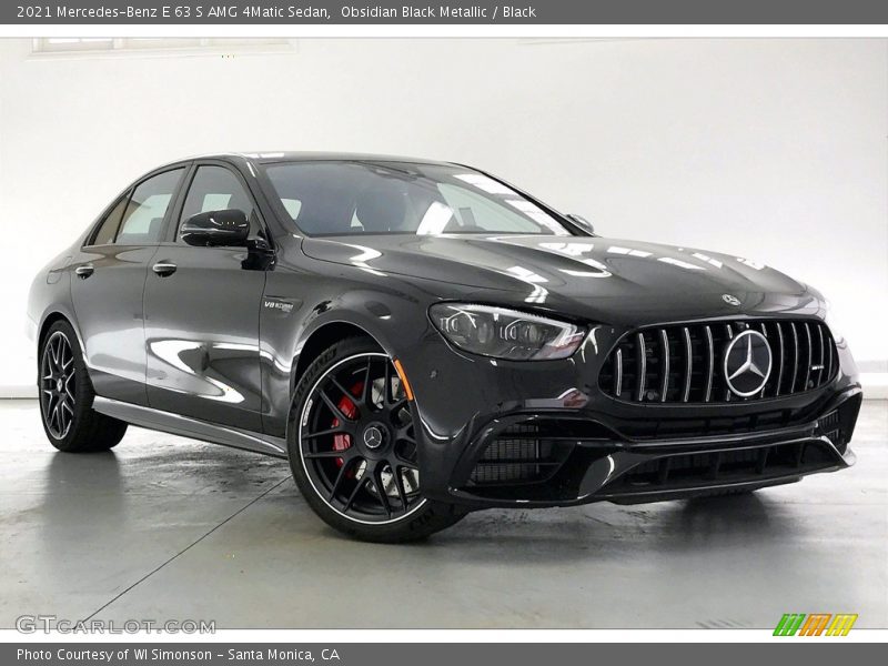 Front 3/4 View of 2021 E 63 S AMG 4Matic Sedan