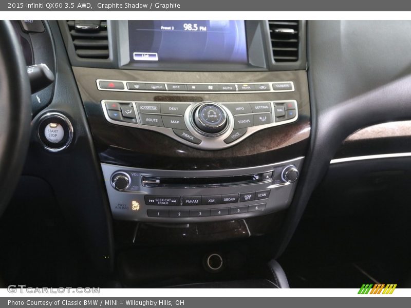 Graphite Shadow / Graphite 2015 Infiniti QX60 3.5 AWD