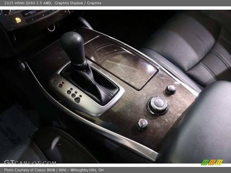Graphite Shadow / Graphite 2015 Infiniti QX60 3.5 AWD