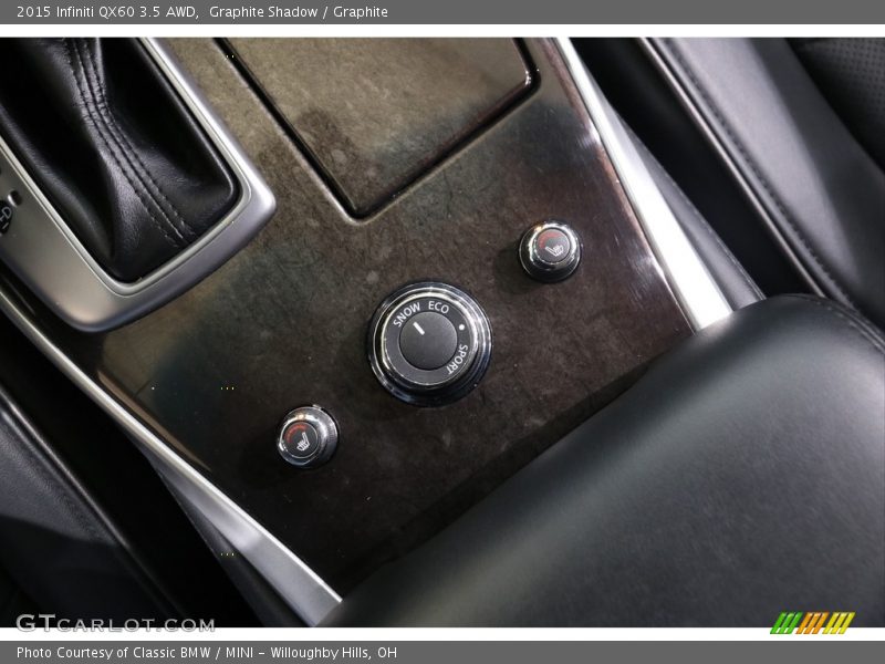 Graphite Shadow / Graphite 2015 Infiniti QX60 3.5 AWD
