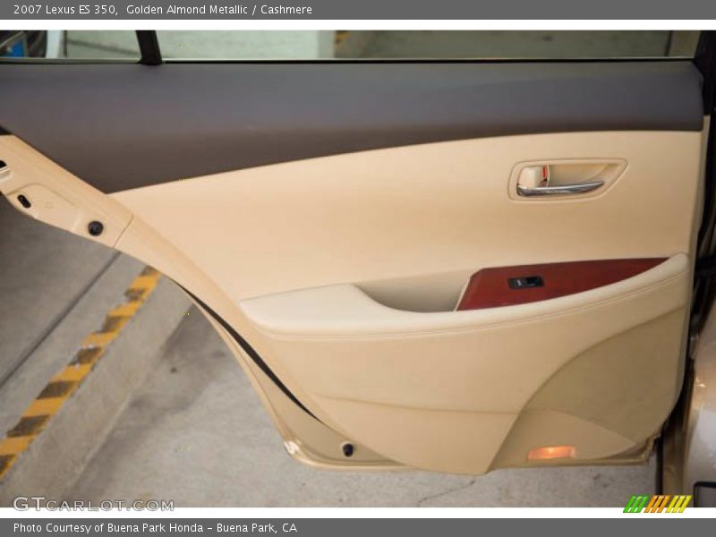 Golden Almond Metallic / Cashmere 2007 Lexus ES 350