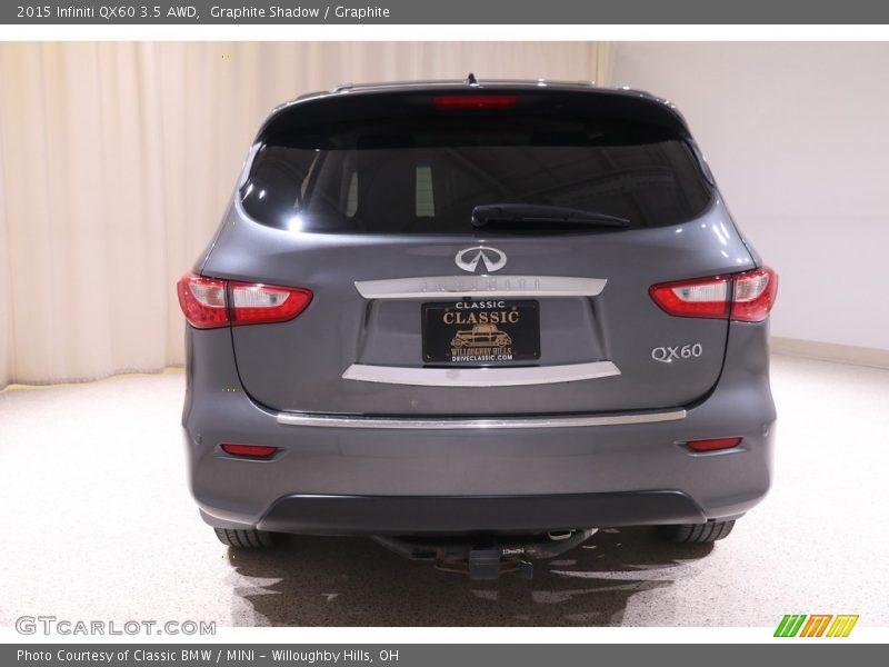 Graphite Shadow / Graphite 2015 Infiniti QX60 3.5 AWD