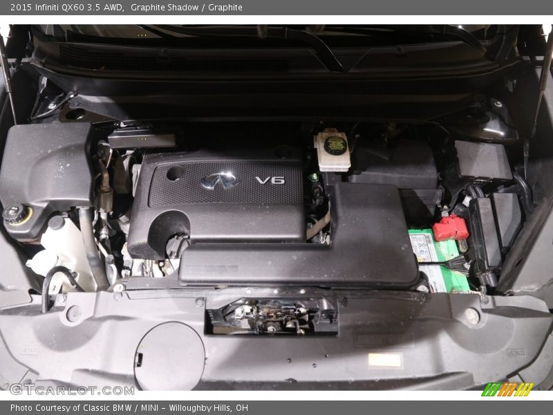 Graphite Shadow / Graphite 2015 Infiniti QX60 3.5 AWD