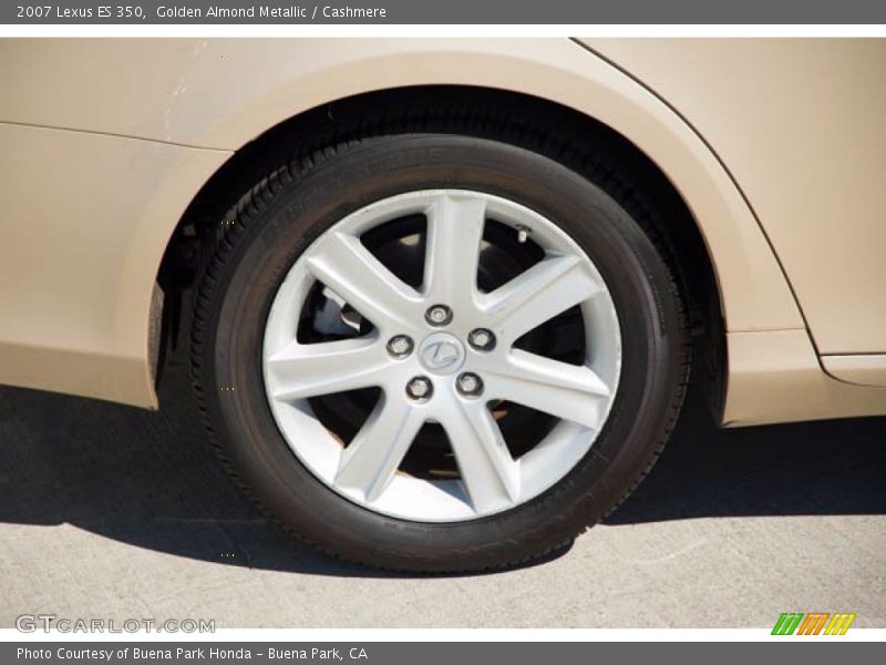 Golden Almond Metallic / Cashmere 2007 Lexus ES 350