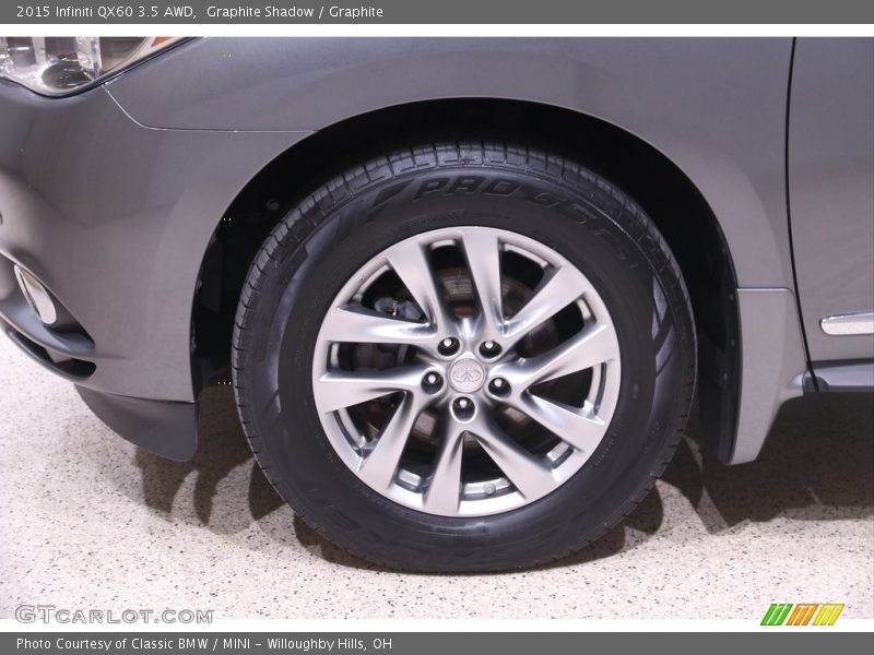 Graphite Shadow / Graphite 2015 Infiniti QX60 3.5 AWD