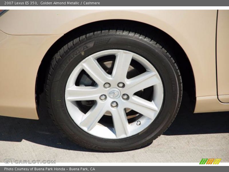 Golden Almond Metallic / Cashmere 2007 Lexus ES 350
