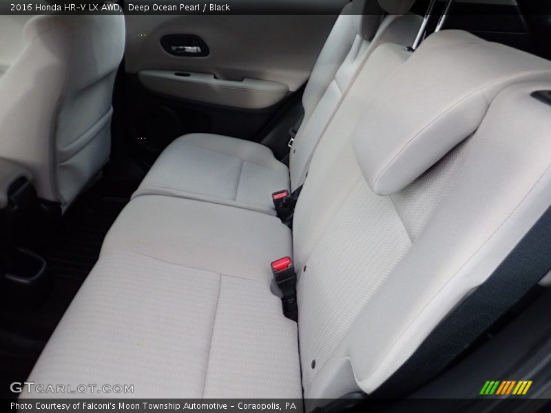 Deep Ocean Pearl / Black 2016 Honda HR-V LX AWD