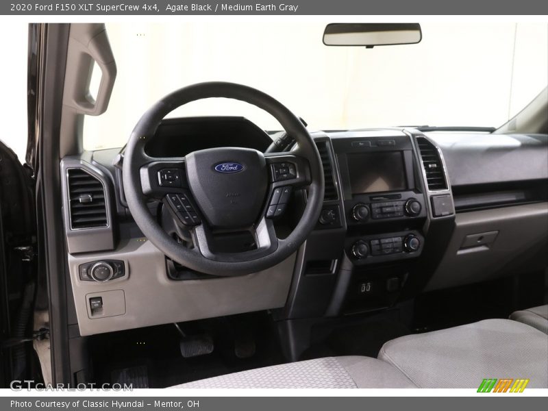 Agate Black / Medium Earth Gray 2020 Ford F150 XLT SuperCrew 4x4