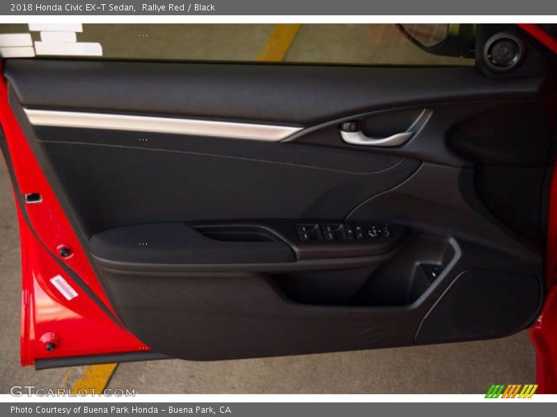 Rallye Red / Black 2018 Honda Civic EX-T Sedan