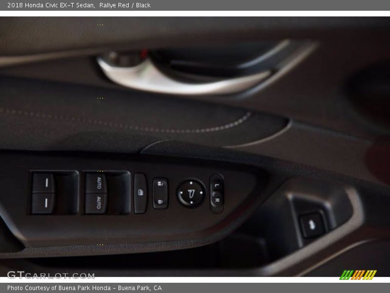 Rallye Red / Black 2018 Honda Civic EX-T Sedan