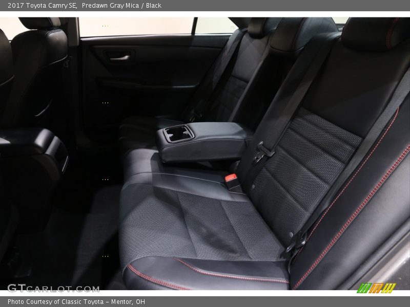 Predawn Gray Mica / Black 2017 Toyota Camry SE