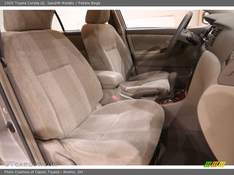 Sandrift Metallic / Pebble Beige 2003 Toyota Corolla LE