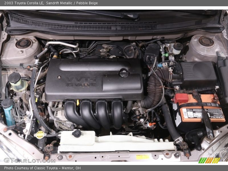 Sandrift Metallic / Pebble Beige 2003 Toyota Corolla LE