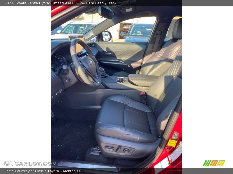 Ruby Flare Pearl / Black 2021 Toyota Venza Hybrid Limited AWD