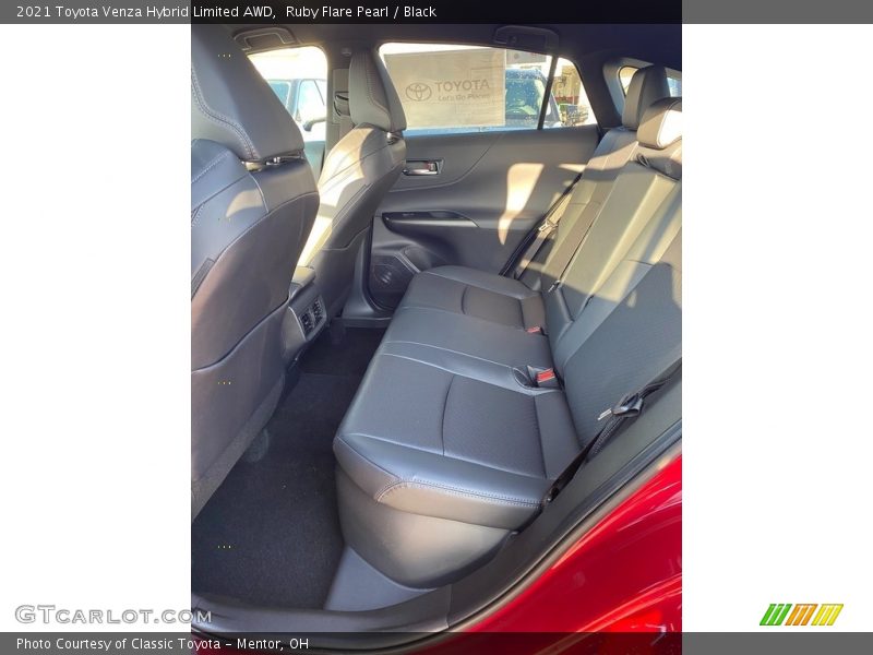 Ruby Flare Pearl / Black 2021 Toyota Venza Hybrid Limited AWD