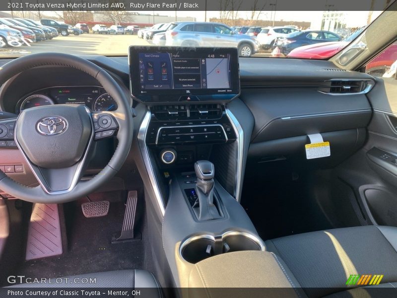 Ruby Flare Pearl / Black 2021 Toyota Venza Hybrid Limited AWD