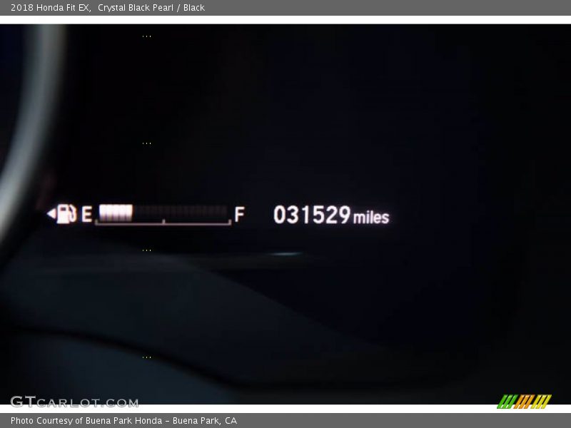 Crystal Black Pearl / Black 2018 Honda Fit EX