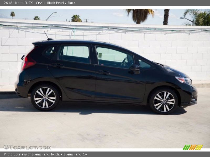 Crystal Black Pearl / Black 2018 Honda Fit EX