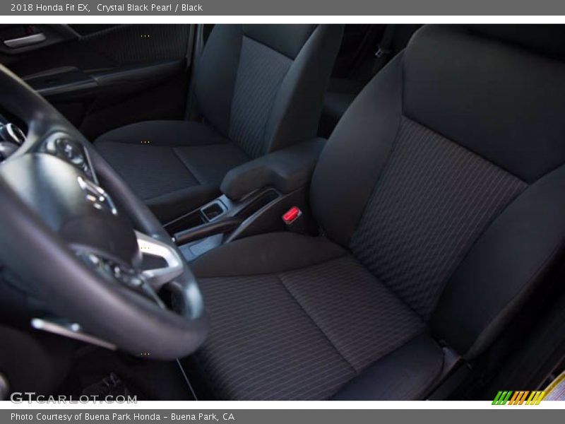 Crystal Black Pearl / Black 2018 Honda Fit EX