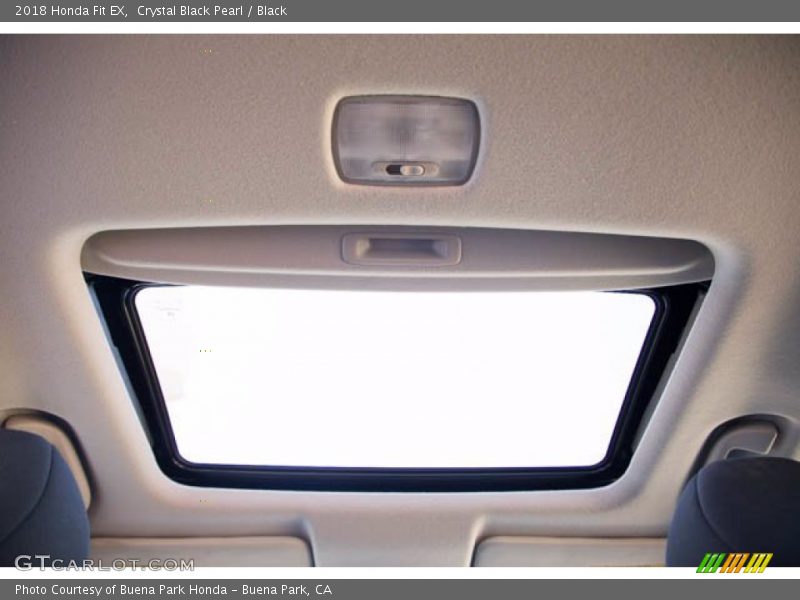 Crystal Black Pearl / Black 2018 Honda Fit EX
