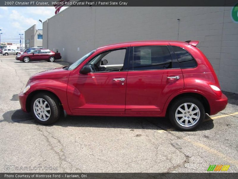 Inferno Red Crystal Pearl / Pastel Slate Gray 2007 Chrysler PT Cruiser