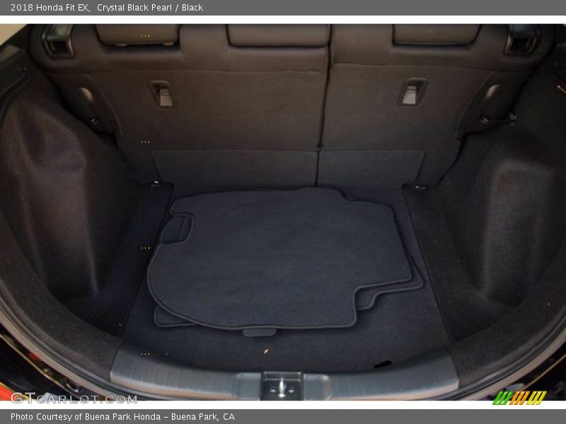 Crystal Black Pearl / Black 2018 Honda Fit EX