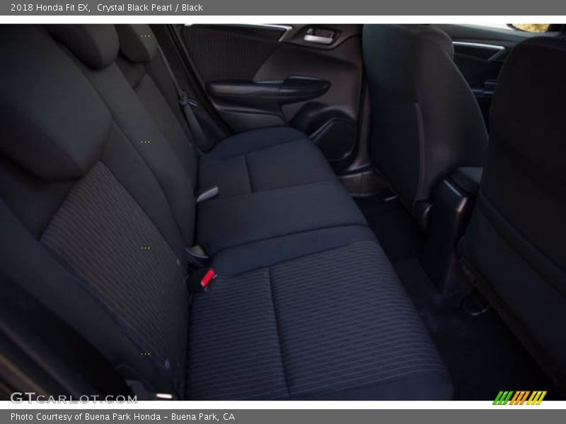 Crystal Black Pearl / Black 2018 Honda Fit EX
