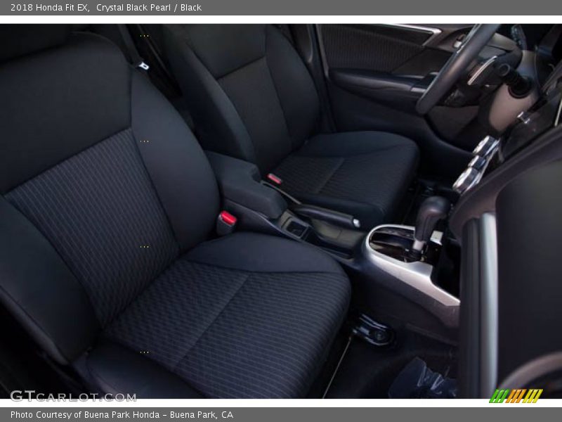 Crystal Black Pearl / Black 2018 Honda Fit EX