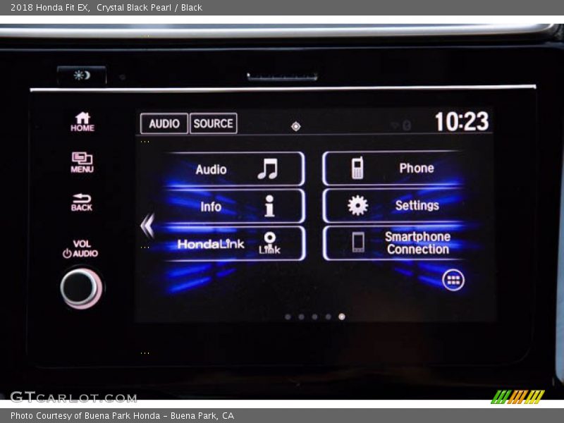 Crystal Black Pearl / Black 2018 Honda Fit EX