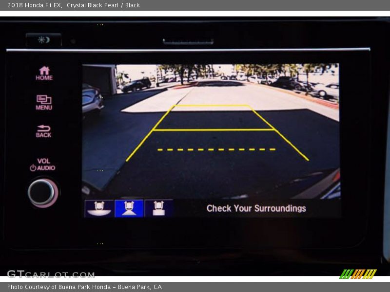 Crystal Black Pearl / Black 2018 Honda Fit EX