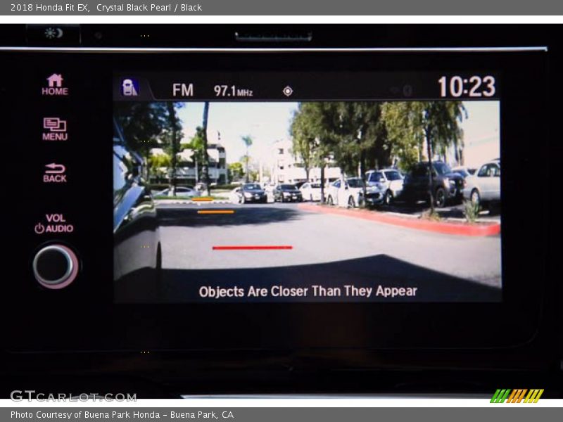 Crystal Black Pearl / Black 2018 Honda Fit EX