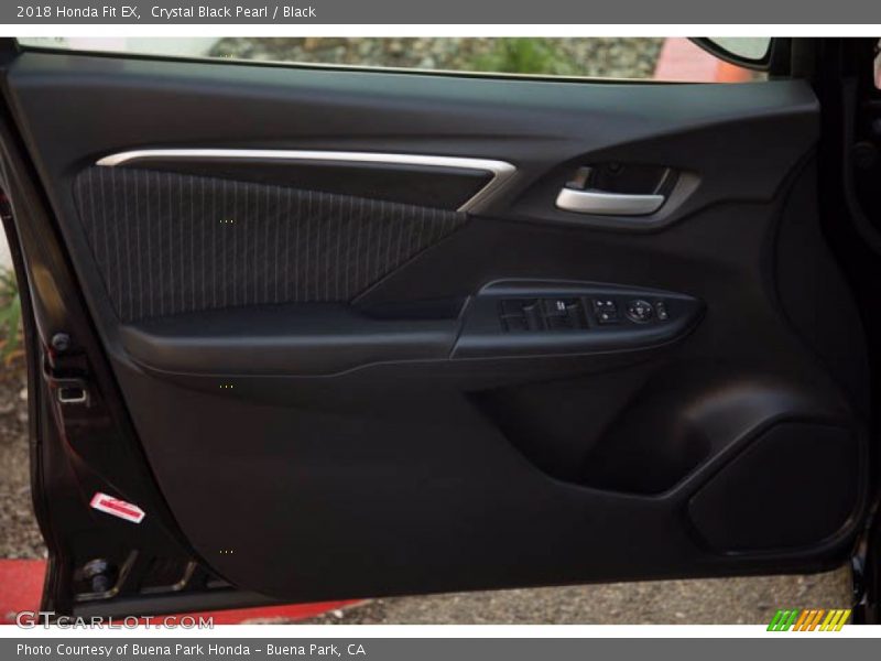 Crystal Black Pearl / Black 2018 Honda Fit EX