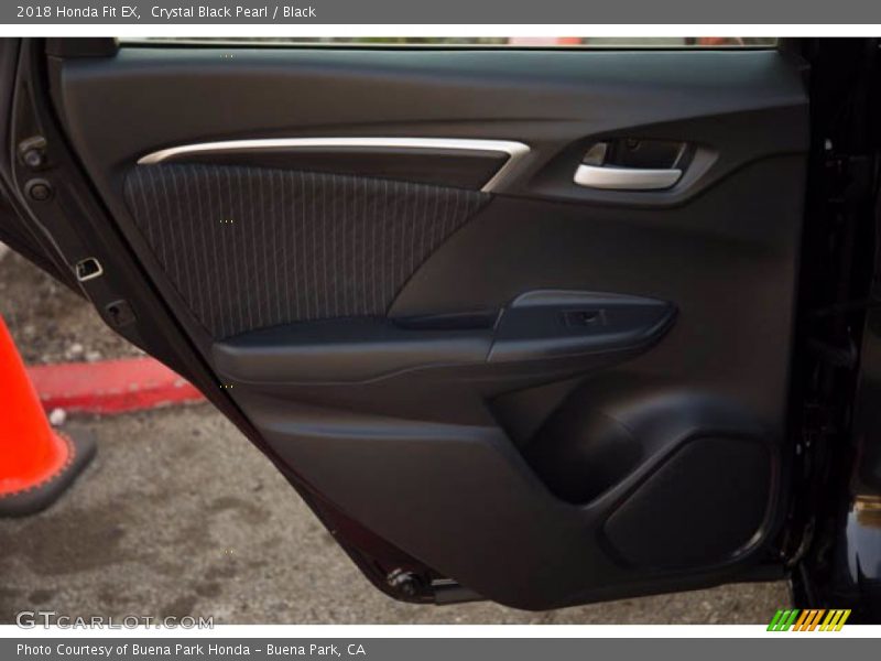 Crystal Black Pearl / Black 2018 Honda Fit EX
