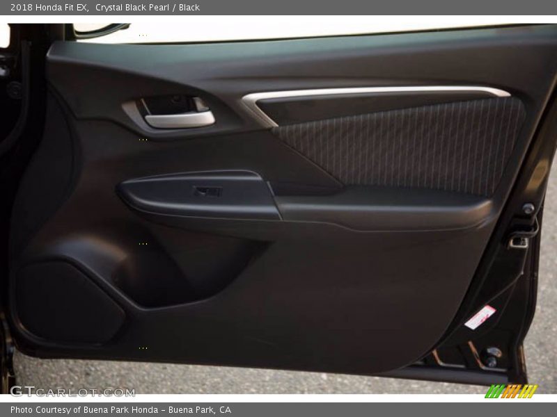 Crystal Black Pearl / Black 2018 Honda Fit EX
