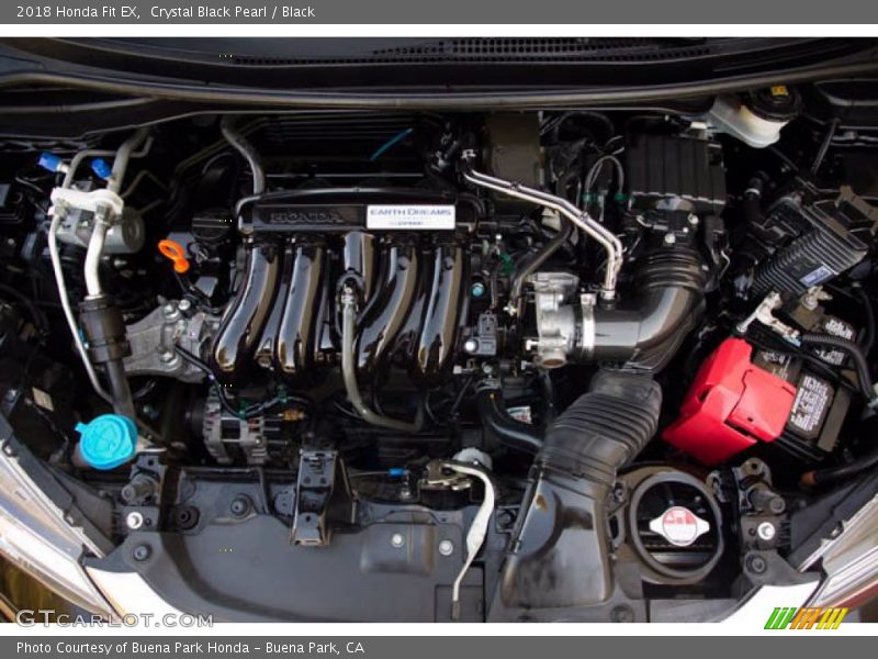 Crystal Black Pearl / Black 2018 Honda Fit EX