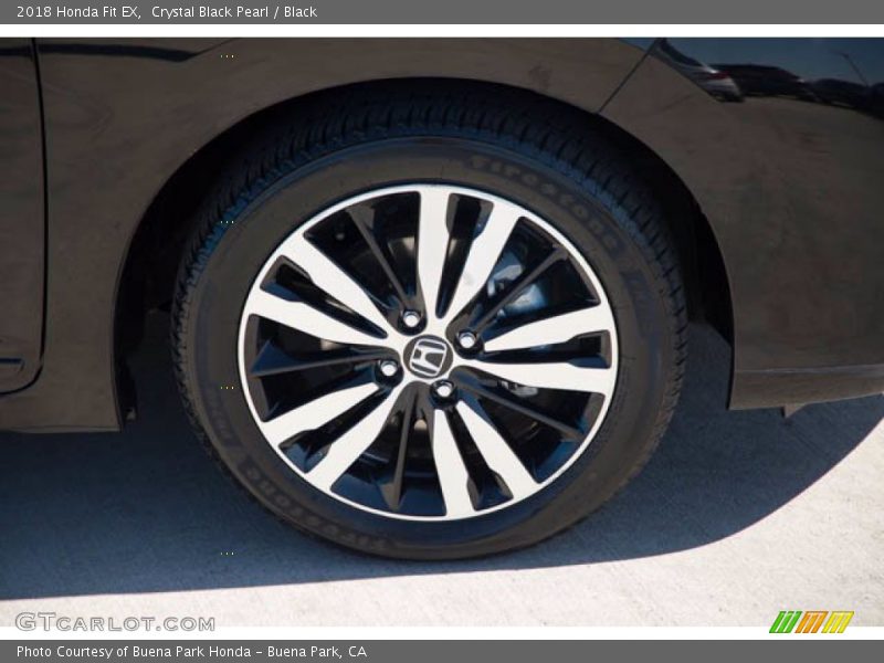 Crystal Black Pearl / Black 2018 Honda Fit EX
