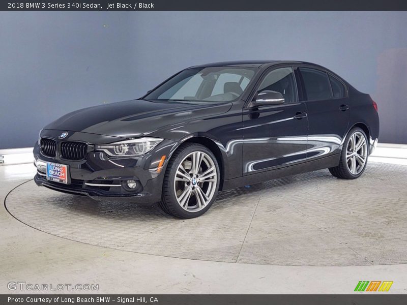Jet Black / Black 2018 BMW 3 Series 340i Sedan